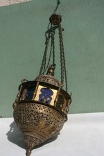lanterne en cuivre ajouré