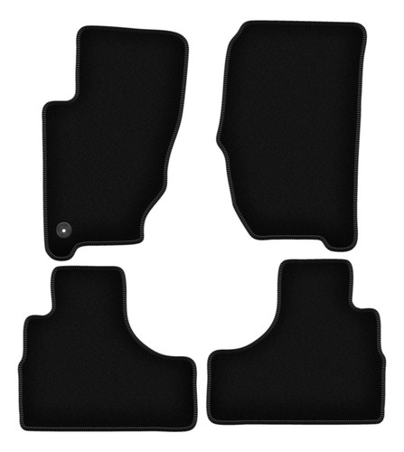 Tapis sol velours noir - de,