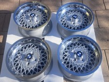 Rial mesh 15” 4x100 4x100 Wheels Bmw E30 (USA ship possible) No BBS Rs