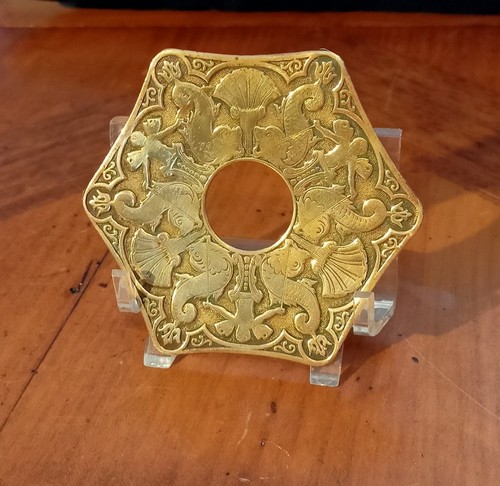 Bobeche ancienne bronze - bobeche,