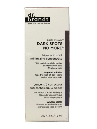 Brandt dark spots no more - no,