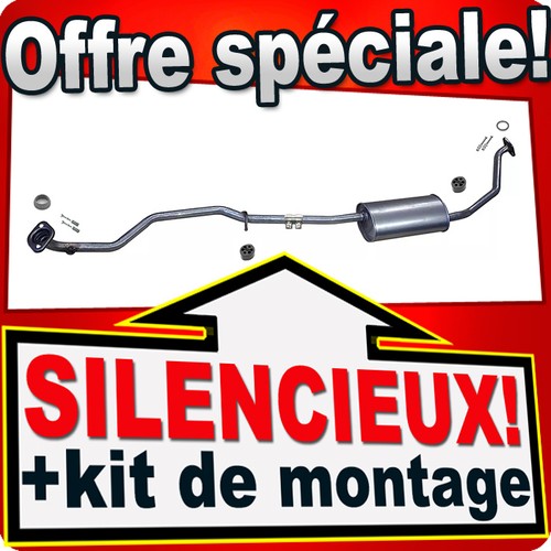 Silencieux intermédiaire pour - silencieux,