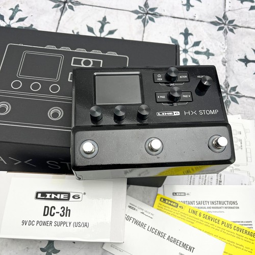 Line stomp guitar - 6,
