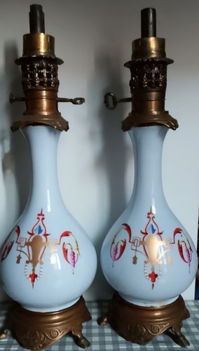 Paire belles lampes à - belles,