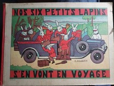 Nos six petits lapins s'en