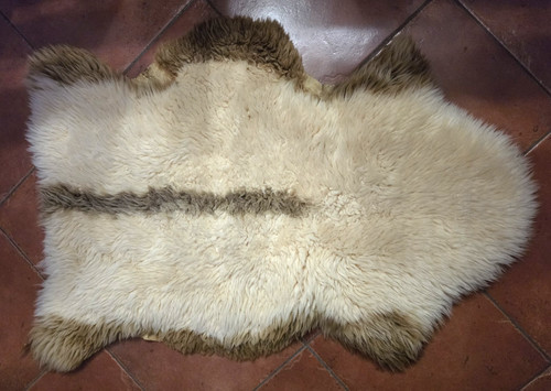 Peau mouton naturelle - peau,