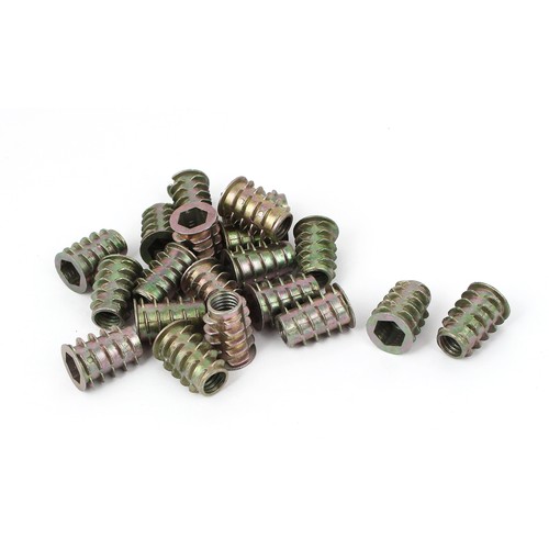 Bois plaqué zinc m8x20mm - plaqué,