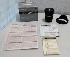 OBJECTIF APPAREIL PHOTO- TAMRON FOR NIKON- SP AF 10-24mm AVEC BOITE ET NOTICE
