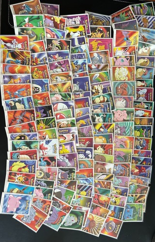 Lot 133 cartes stickers - lot,
