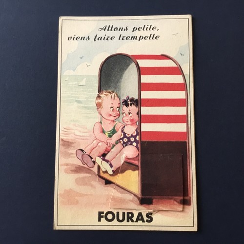 Cpa fouras carte - carte, postale