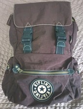 Large Brown Kipling Backpack with LocksSlid Straps