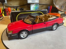 SAAB 900 Turbo Cabriolet in red - Anson 1:18