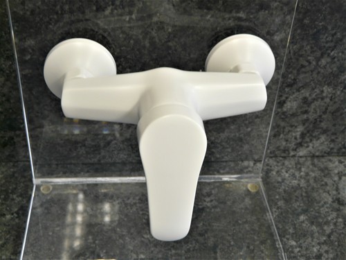 Robinet douche blanc mat - douche,