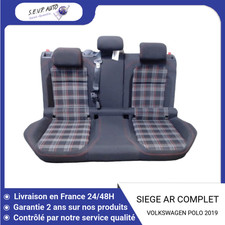🇫🇷 SIEGE ARRIERE COMPLET VOLKSWAGEN POLO 2009- ♻️