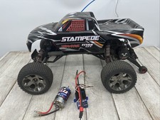 Traxxas Stampede XL5 Titan 12T Roller &  Velineon VXL-3s Untested No Remote