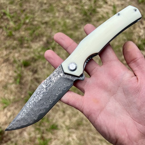 Pliant acier damas luxe - , edc