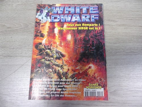 Magazine white dwarf numéro - white,