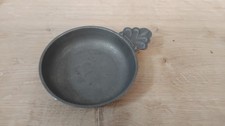 Tastevin ancien en étain avec