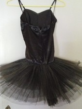 tutu de ballet court noir pour
