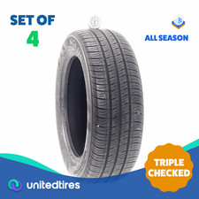Set of (4) Used 185/55R15 Kumho Solus TA31 82H - 7-9/32