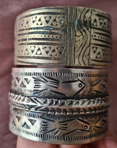 Bracelets manchette ethnique - bracelets,