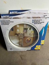 2 hublots porte de garage mottez D:38,5cm