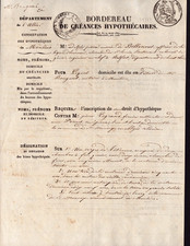 SAINT-MENOUX (03) Generalitat 35 Centimes / Pierre LEGRAND Cultivator in 1840