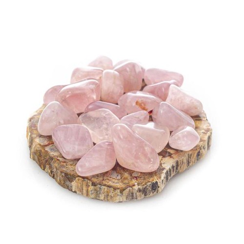 Pierre roulée quartz rose - pierre,