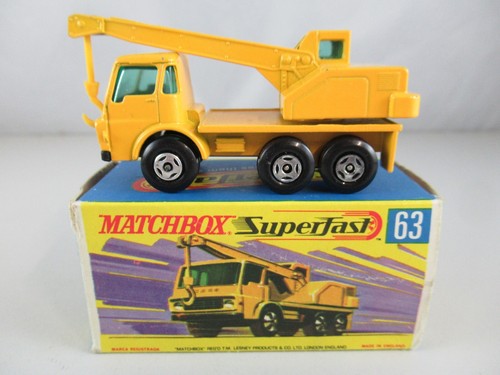 Camion grue dodge matchbox - camion-grue,
