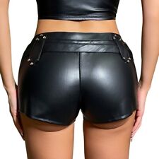 Shorts Sexy Skinny En Cuir
