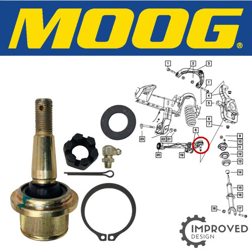 Moog joint suspension avant - joint,