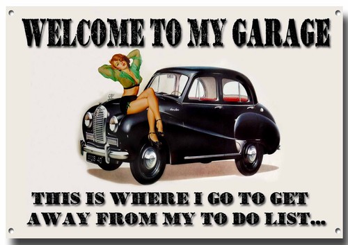 Welcome garage métal - welcome,