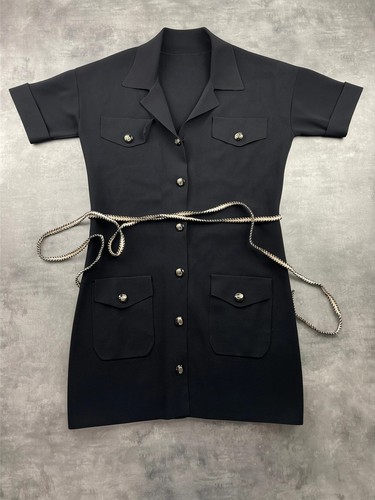 Robe chemise soirée - robe, maje