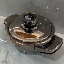 BergHOFF 18/10 Edelstahl Small Stainless Steel Saucepan with Temperature Lid