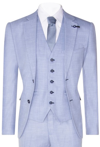 Hommes pièce lin costume - 3,