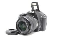 Multilingual N MINT Pentax K-x 12.4MP Digital Camera black 18-55mm AL Lens JAPAN