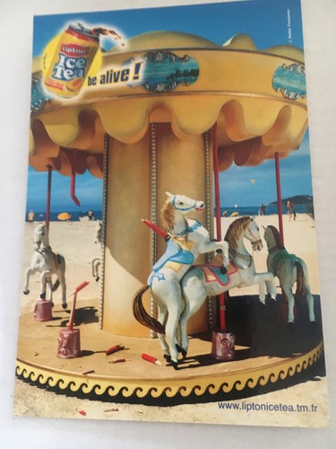 Carte postale publicite - carte,