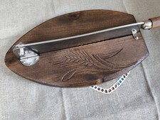 Coupe pain de table en bois déco épi de blé