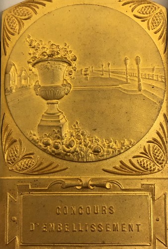 Médaille plaque bronze - mÉdaille,