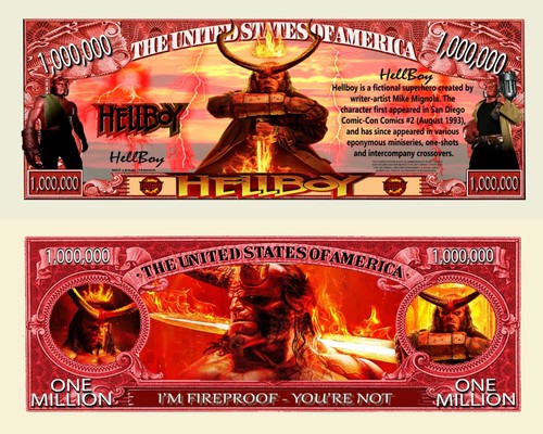 Hellboy billet million - hellboy,