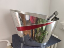 Vasque À Champagne En Étain