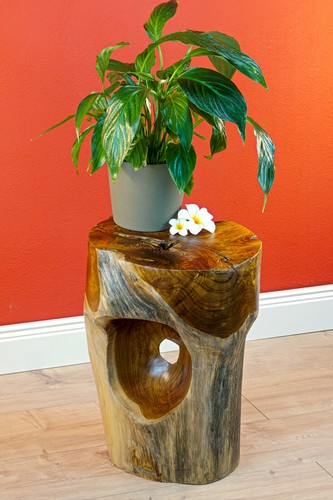 Table appoint bois racine - d'appoint, de