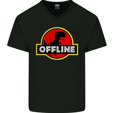 T-Shirt En Coton V-Cou Pour