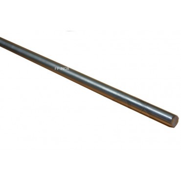 Tube 12mm brossé rond - tube, Ø