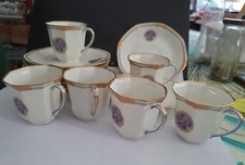 RARE-6 tasses à café + 8