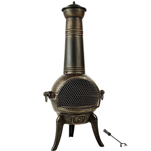 Brasero fonte avec grille - en,