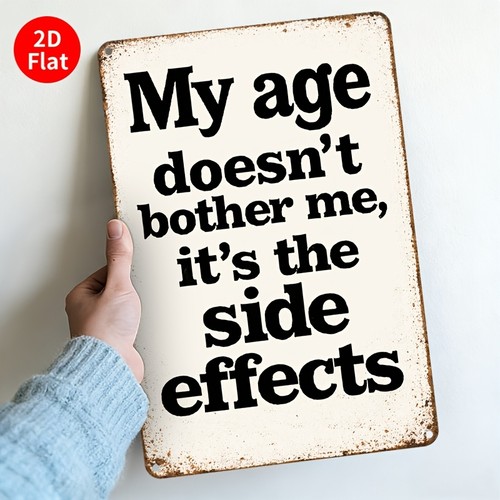 Vintage metal sign - vintage,
