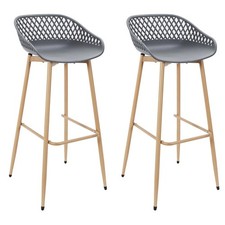 Lot de 2 Tabourets de Bar