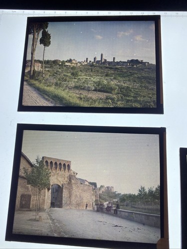 Autochromes voyage italie - autochromes,