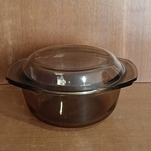 Marmite ronde verre fumé - en,